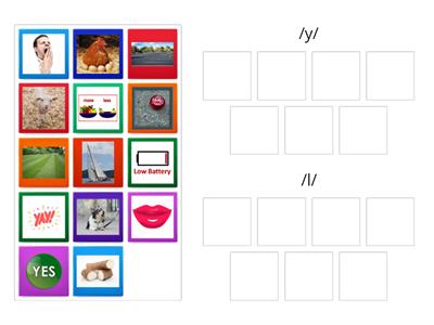 /l/ vs /y/ minimal pairs SIWI