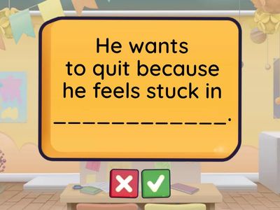 Idioms part 2- Fill in the blanks