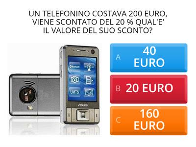 IL CALCOLO PERCENTUALE