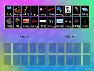 P-F auditív differenciálás