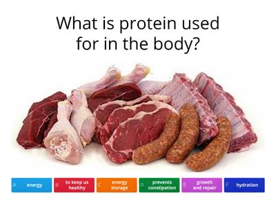 Food groups and Food Tests