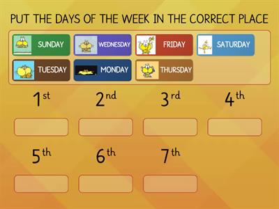 DAYS OF THE WEEK