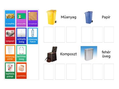 Szelektív hulladékgyűjtés
