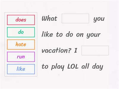 Simple Present - Interrogative