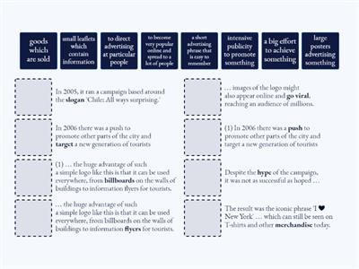 4B Vocabulary: advertising (Speakout B2+)