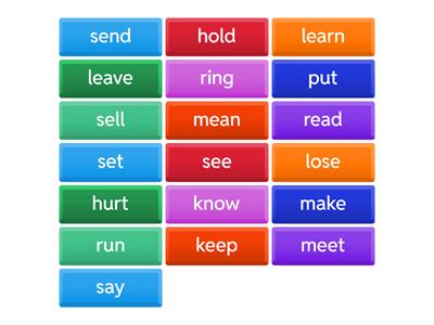 HOLD - SET (anglais-français)