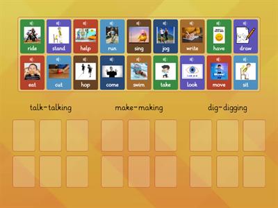 WW4-U2-word-Ving practice