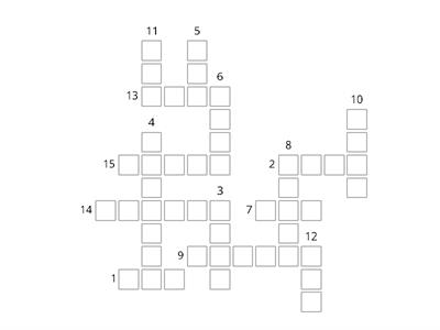 Regular and Irregular verbs - Past Simple Crossword