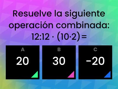 OPERATORIA COMBINADA