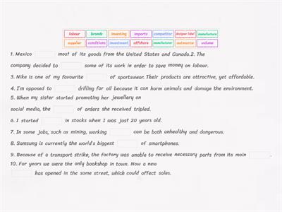 UNLOCK 3 - Unit 7 (Fashion) vocabulary review