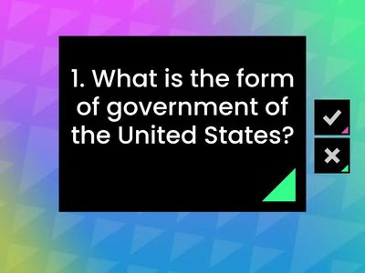 2025 Citizenship Test Qtns Pt 1