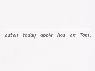 Present Perfect Food