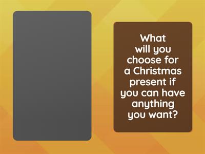 First conditional questions