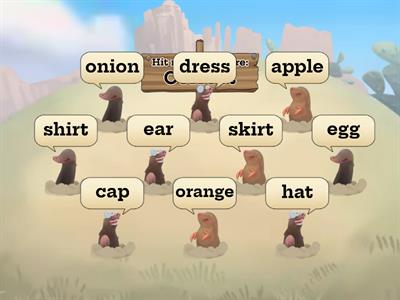 A- An articles. Hit AN