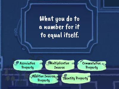 Properties of Operations