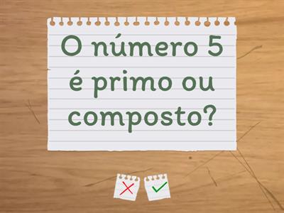 Números primos e compostos 