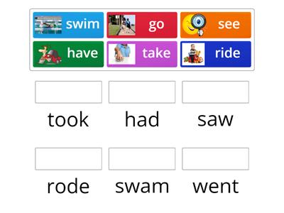 Irregular verbs 3 form