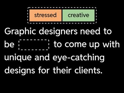 5A Adjectives for describing jobs