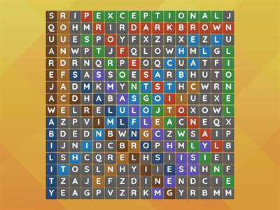 descriptive wallword