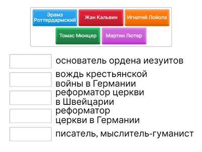 Исторические личности Реформации