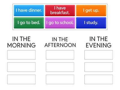 English Quest 3 Unit 6 My day