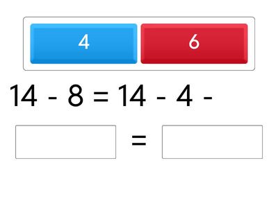 Вычитание в пределах 20 с переходом через десяток