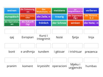 A2 L7 b Deutsch - Albanisch