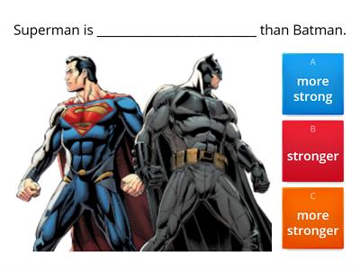 I1 - Comparatives