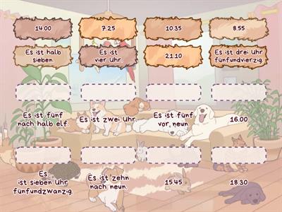 Uhrzeiten