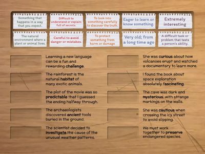 3rd grade Tier 2 vocabulary