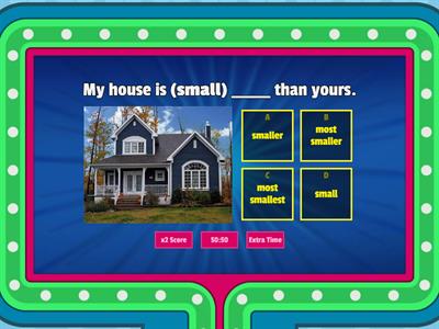 Comparative and Superlative Adjectives