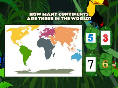 CONTINENTS QUIZ