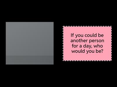 Conversation: Second Conditional