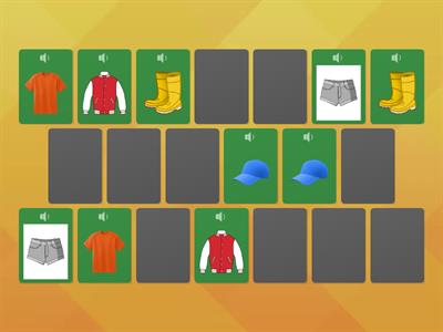 Memory Game (clothes) voiced