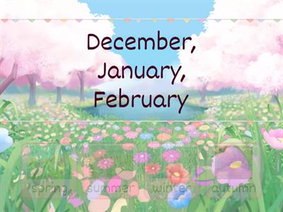 Seasons (young learners)