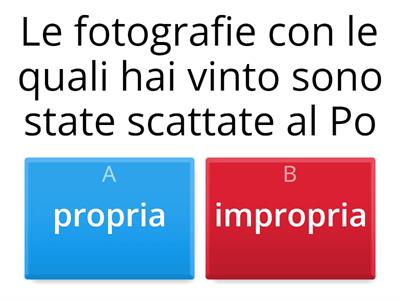 SUBORDINATE RELATIVE PROPRIE ED IMPROPRIE