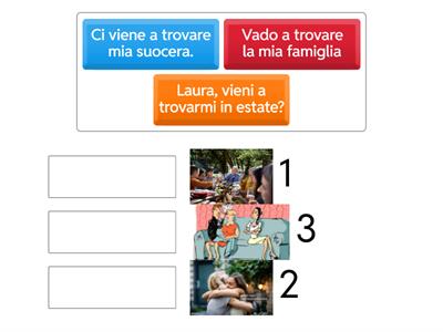 andare/venire a trovare qualcuno