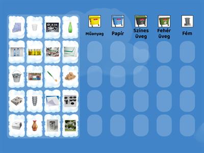 Szelektív gyűjtés 