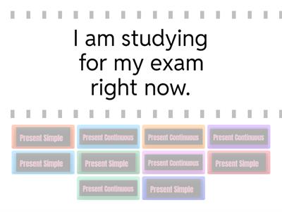 Present Simple of Present Continuous?