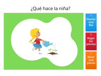 Lectura comprensiva de oraciones