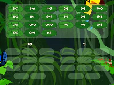 9-es, 10-es bontása 1.osztály 