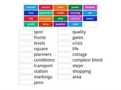 compound nouns 6th year 