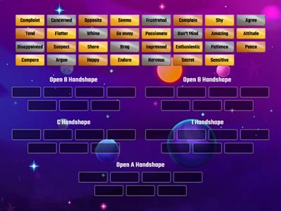 Emotions Vocabulary Sort 1-3 