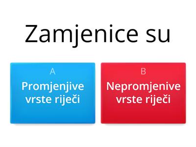 Zamjenice