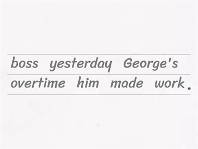 LET / MAKE / BE ALLOWED TO