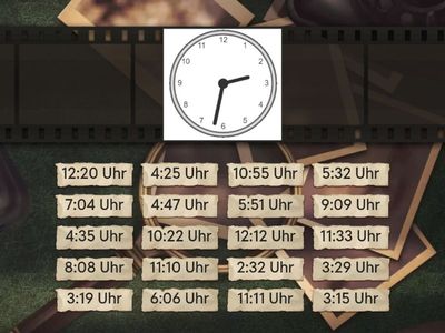 Uhrzeit AM diverse MEc01