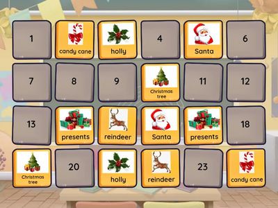 Christmas Matching pairs