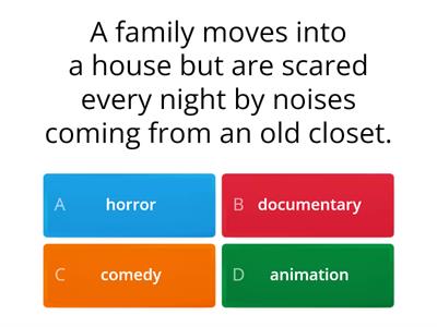 Pre-Intermediate - Unit 13 - Movie Genres