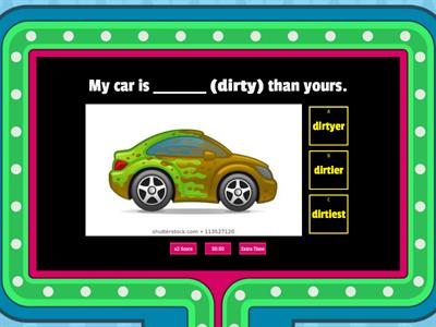 Comparative and Superlative Adjectives