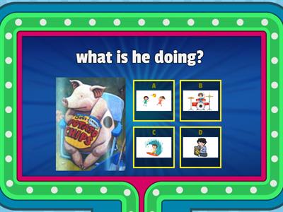 Three little pigs what doing?